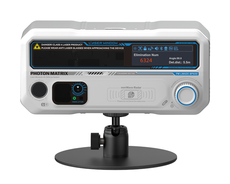 Appareil Photon Matrix, système de détection et de ciblage laser anti-moustiques